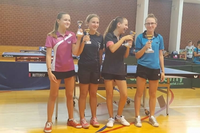 2. Mjesto Gabrijele Alviž i 3. mjesto Mie Šćepanović u konkurenciji kadetkinja.