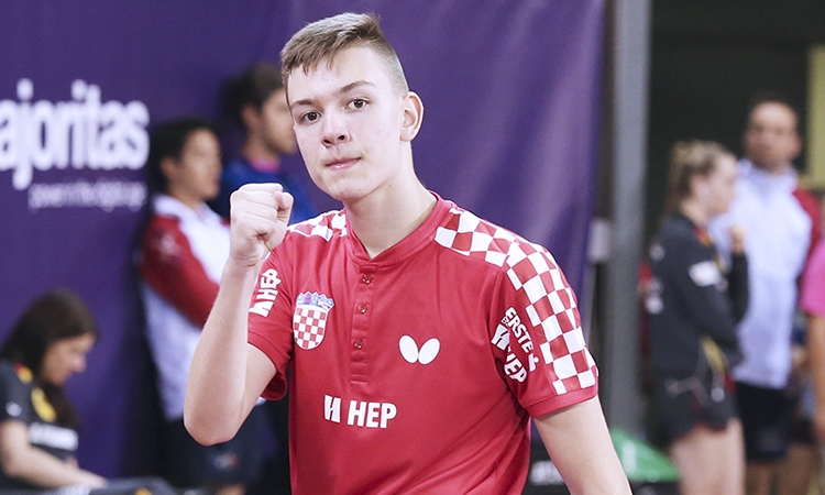 Ivor Ban osvojio drugo mjesto na juniorskom turniru ITTF -a, Czech Open